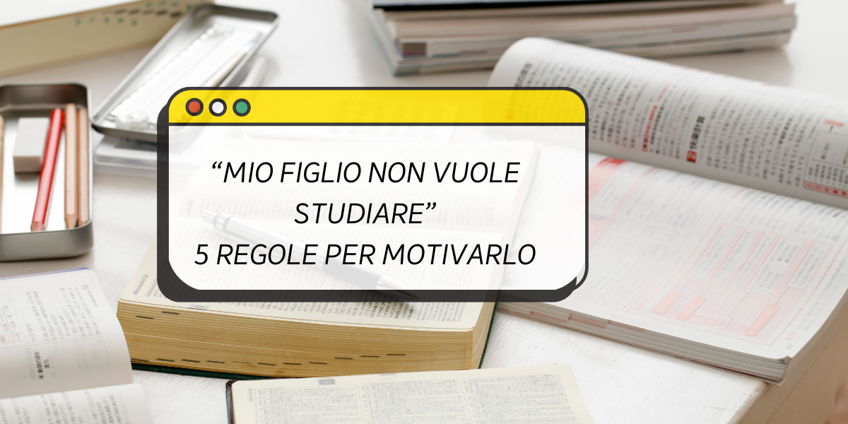 Come motivare i figli allo studio