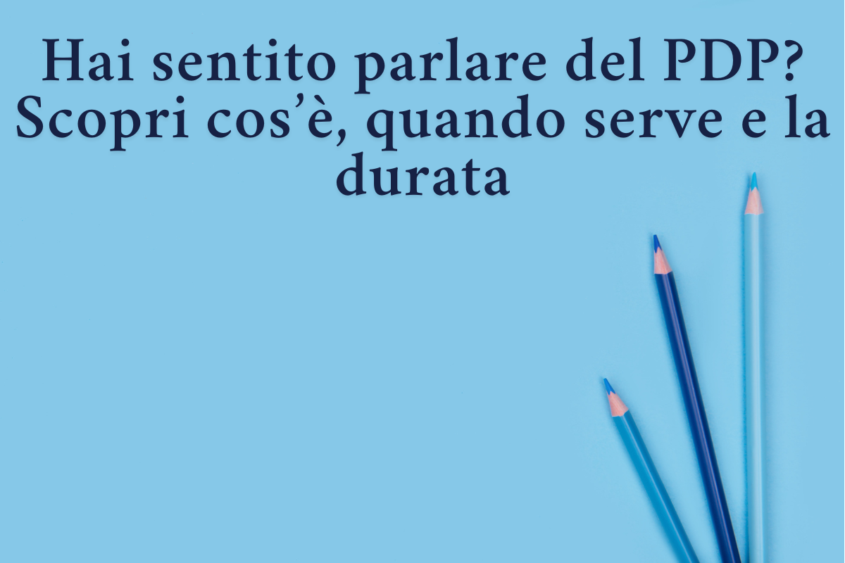 Cos'è il PDP scolastico