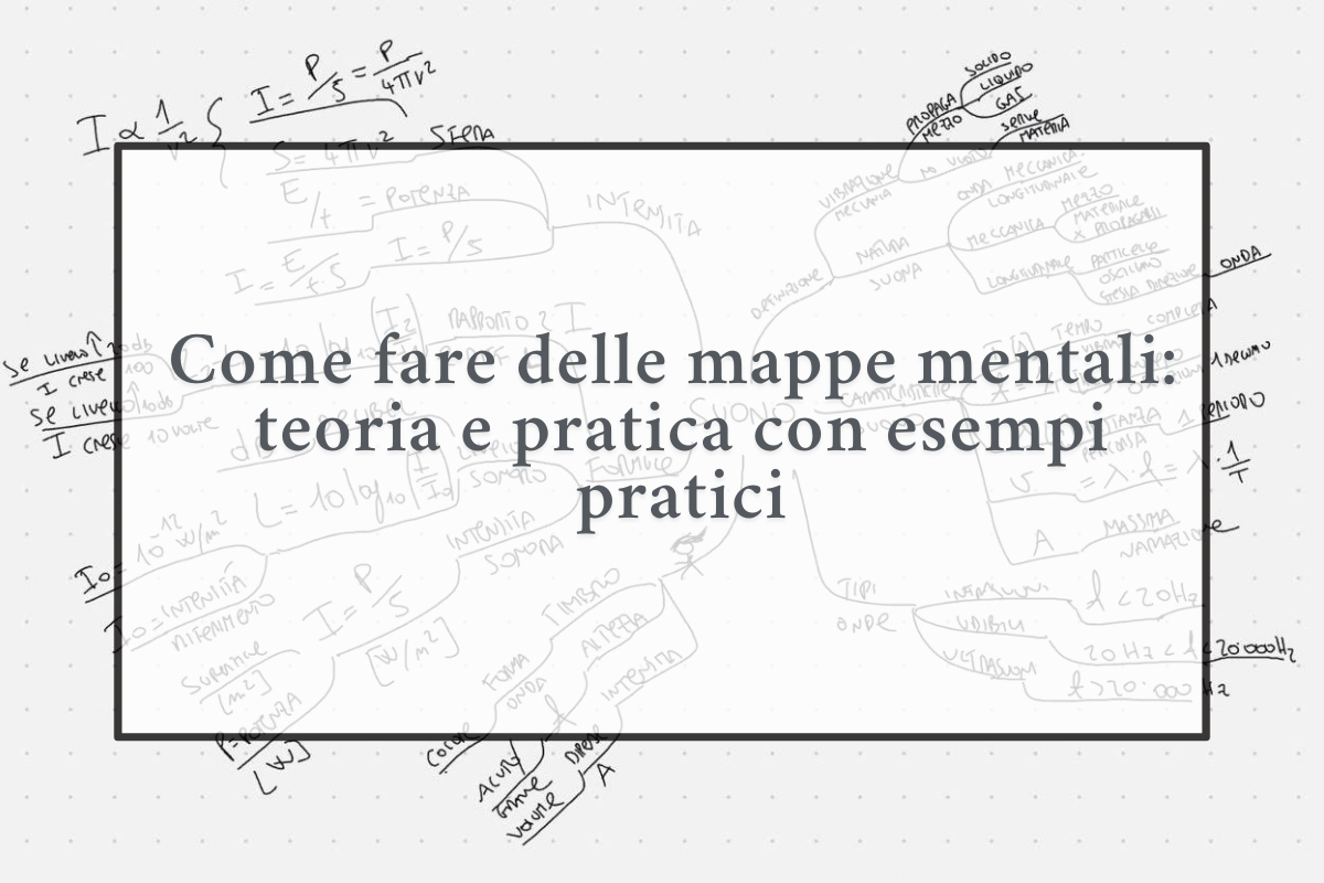 Come fare le mappe mentali