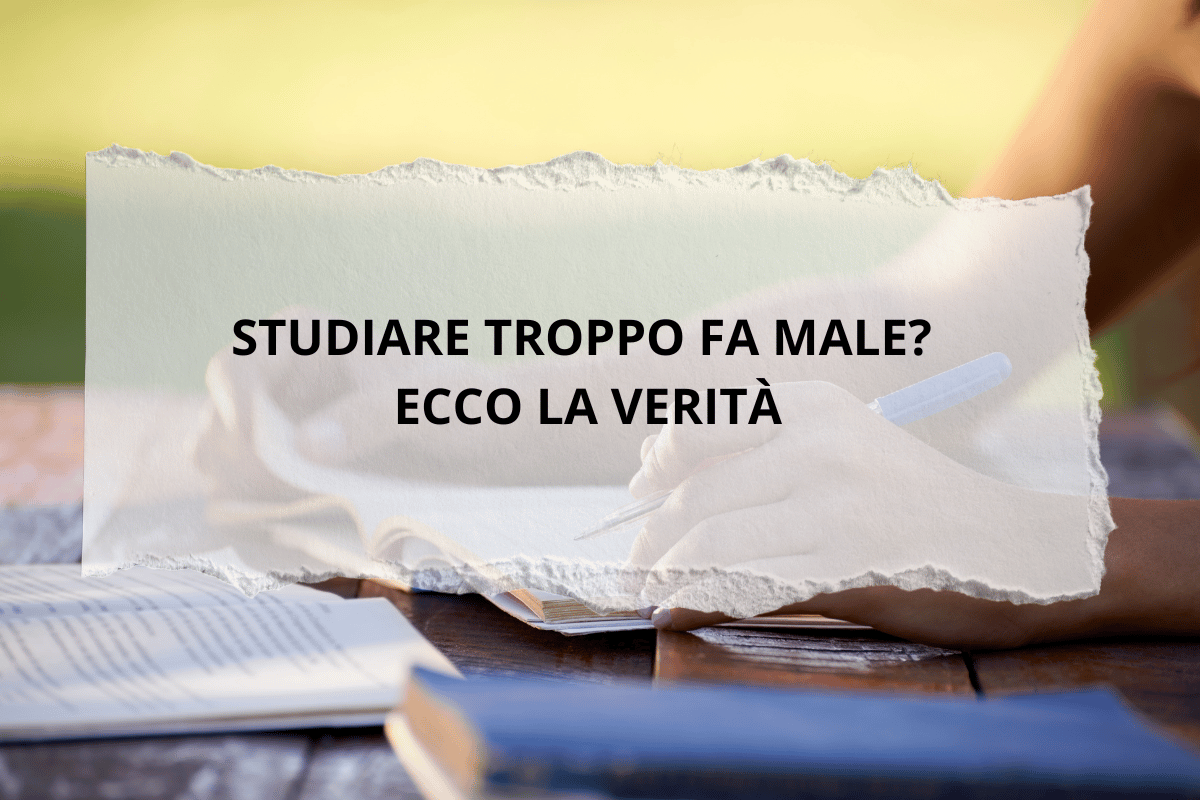 Studiare troppo fa male